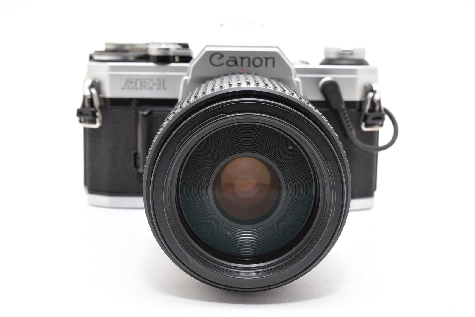 [NEAR MINT w/Bag] Canon AE-1 35mm Film Camera Zoom FD 75-200mm F/4.5 Lens Japan