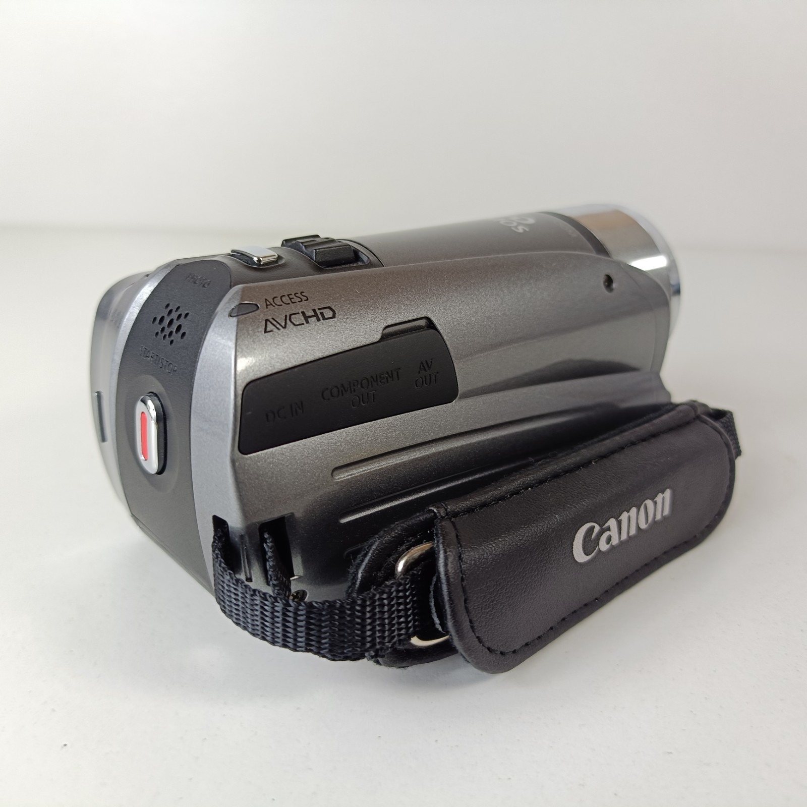 Canon Legria HF R205 Handheld High Definition Camcorder Silver Tested With Card