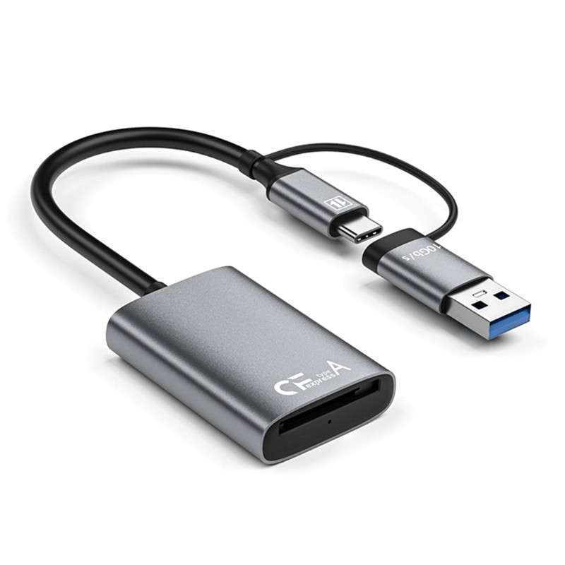 Portable CFE Card Reader For Type A CFA Cards Features Fast Speed Type C