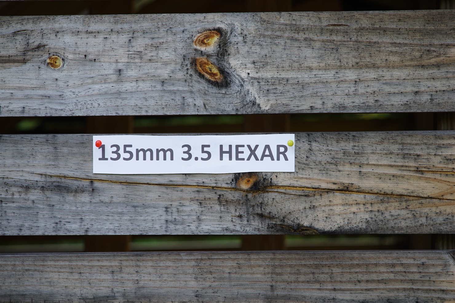 Konica Hexar 135mm F3.5 AR Mount with Case