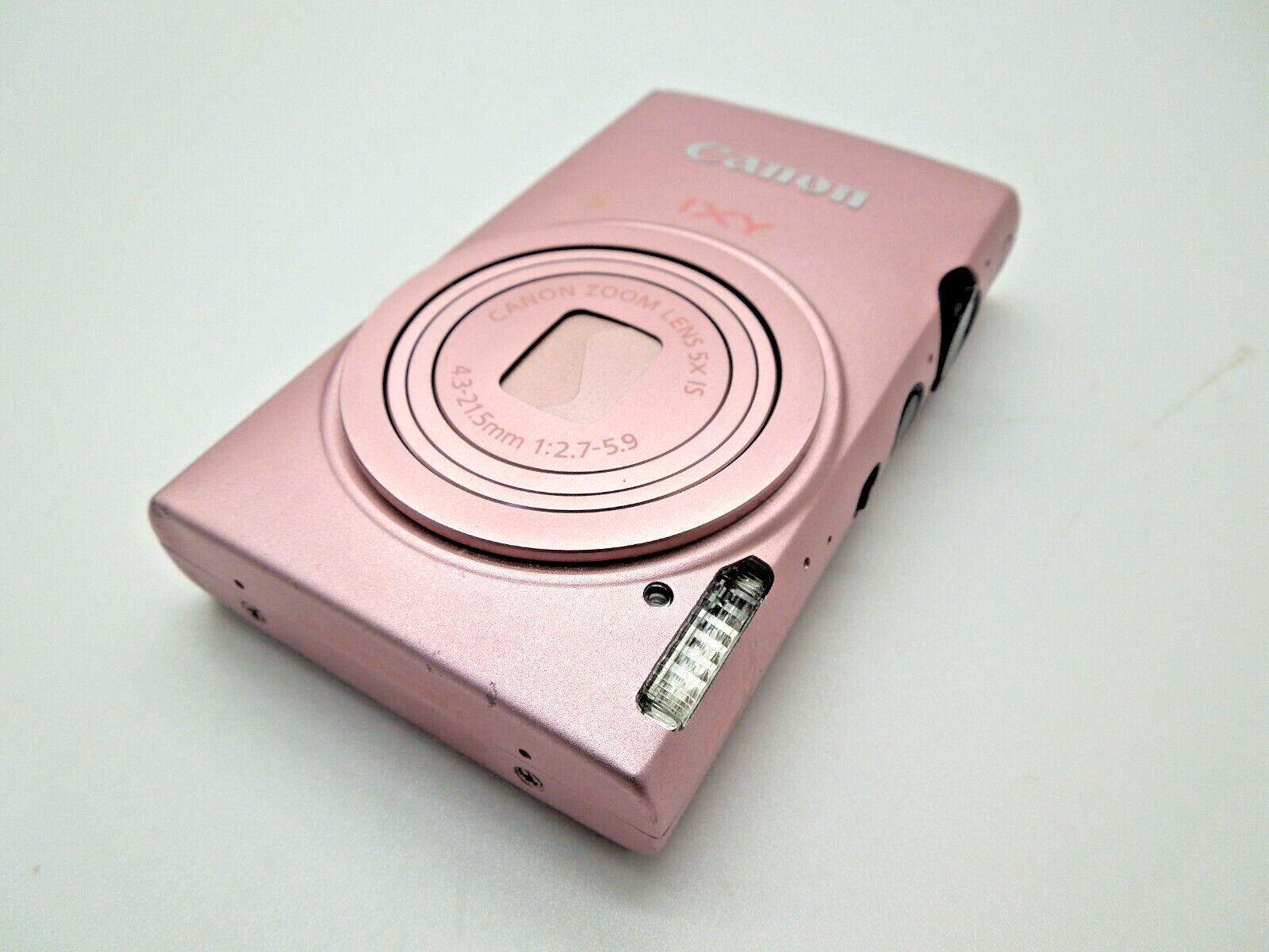 【MINT】Canon IXY 220F PowerShot Digital Camera Pink 16.1MP 5x Zoom w/Battery