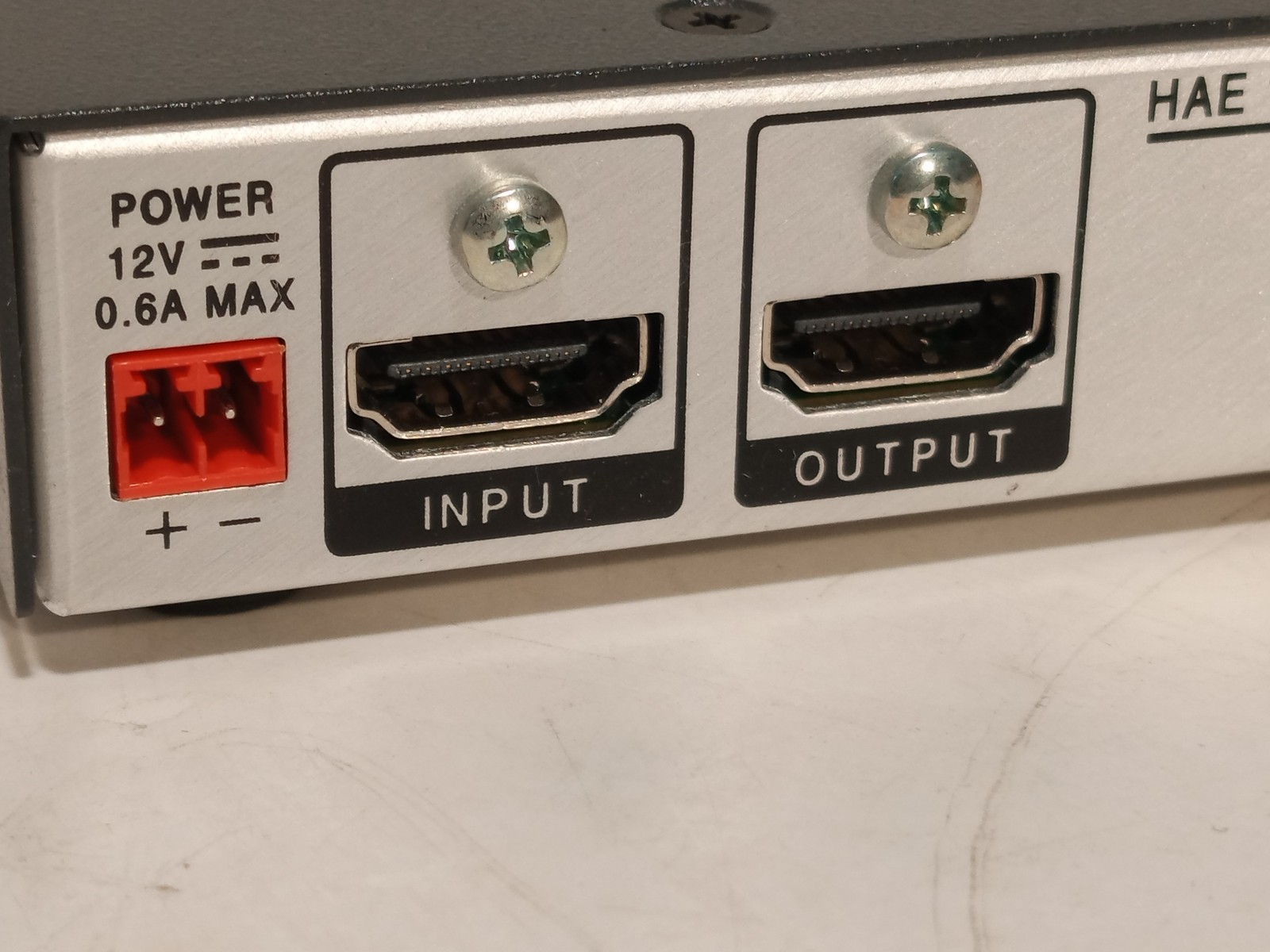 Extron HAE 100 4K HDMI Audio De-Embedder SPDIF Analog as shown