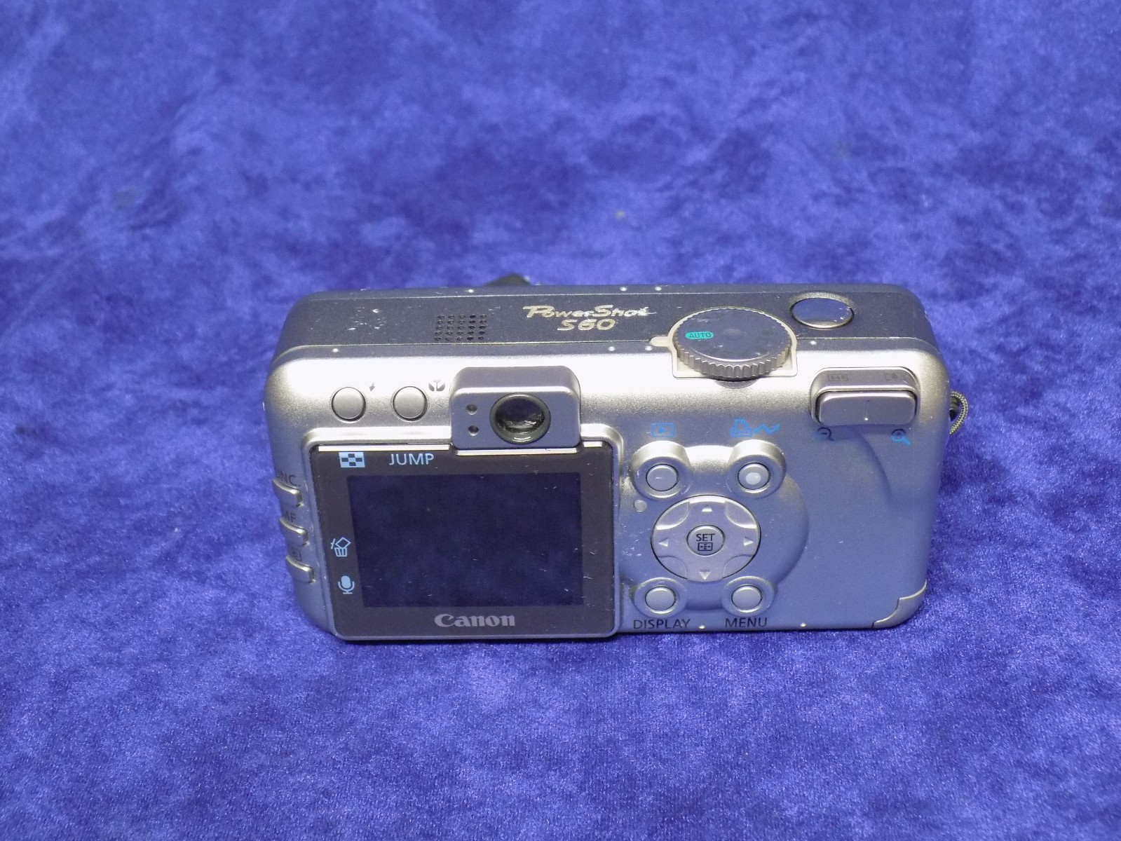 CANON POWERSHOT S60 DIGITAL CAMERA 5.0MP 3.6x ZOOM UNTESTED