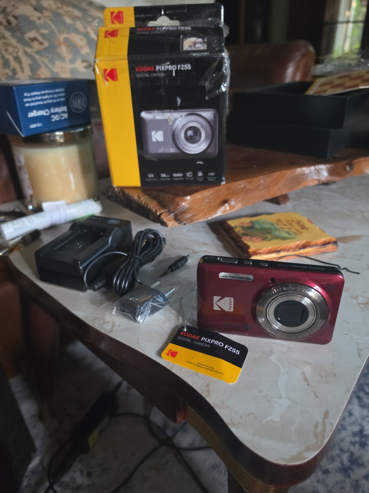 Kodak PIXPRO FZ55 16MP Digital Camera – Red