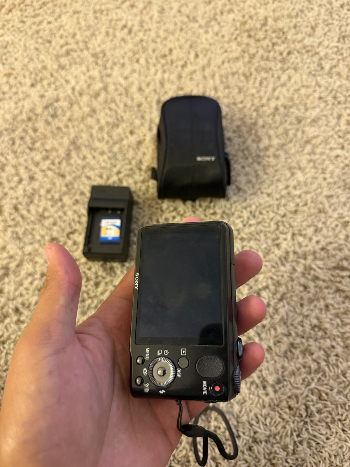 Sony Cyber-shot DSC-HX10 / HX10V Digital Camera 18.2 MP Tested And Working W/ SD