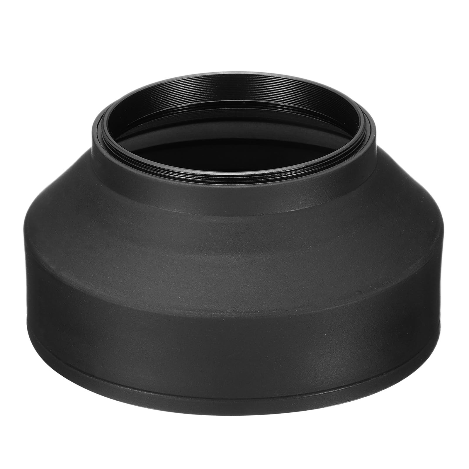 PATIKIL 62mm Camera Lens Hood, Rubber Collapsible Lens Protector Anti-Reflection