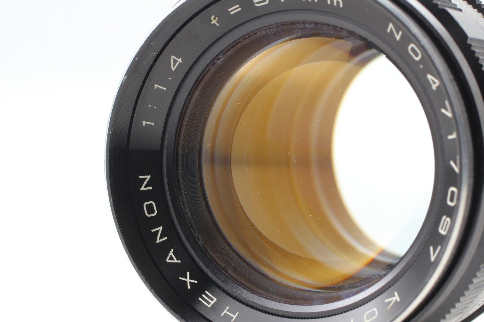 Konica Hexanon 57mm f1.4 AR Standard lens [Excellent+++++] from JAPAN #2134