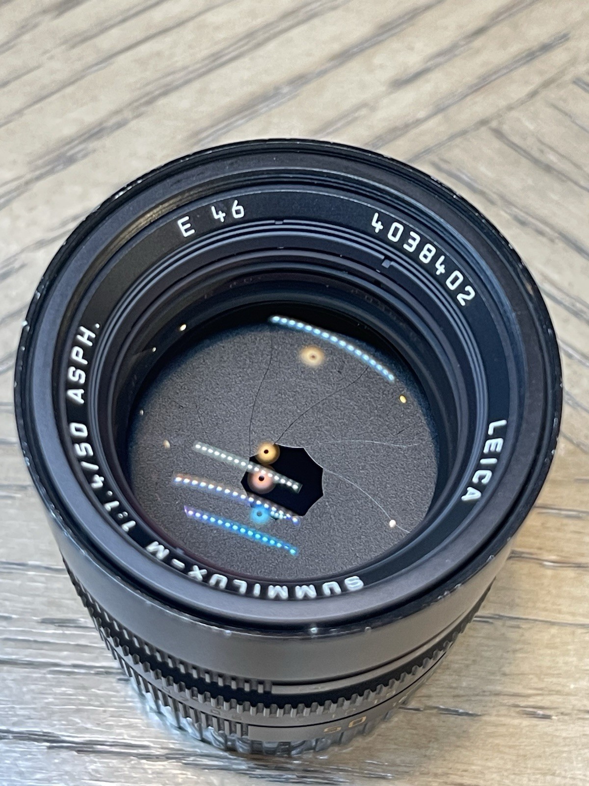 Leica Summilux-M 50mm f/1.4 ASPH 6-Bit Lens #11891 Boston Seller