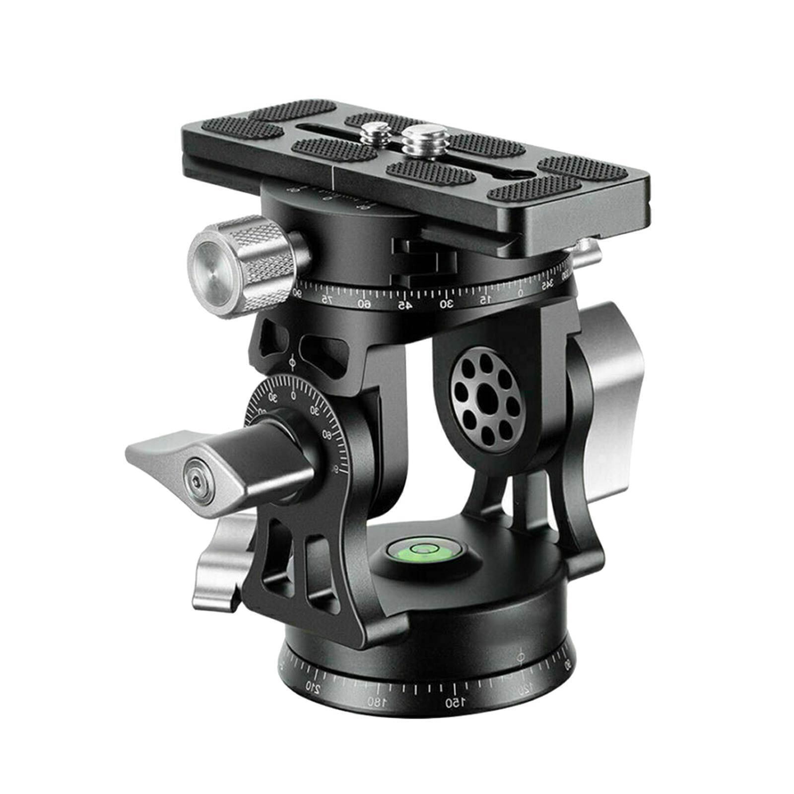 LEOFOTO VH-30R Two-Way Panoramic Tele Lens Head w Handle Arca/RRS Compatible
