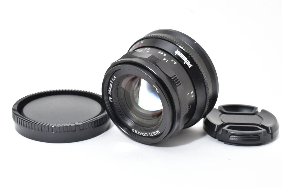Pergear 35mm F/1.4 MF Lens Sony E Mount Good Condition, Smooth Operation