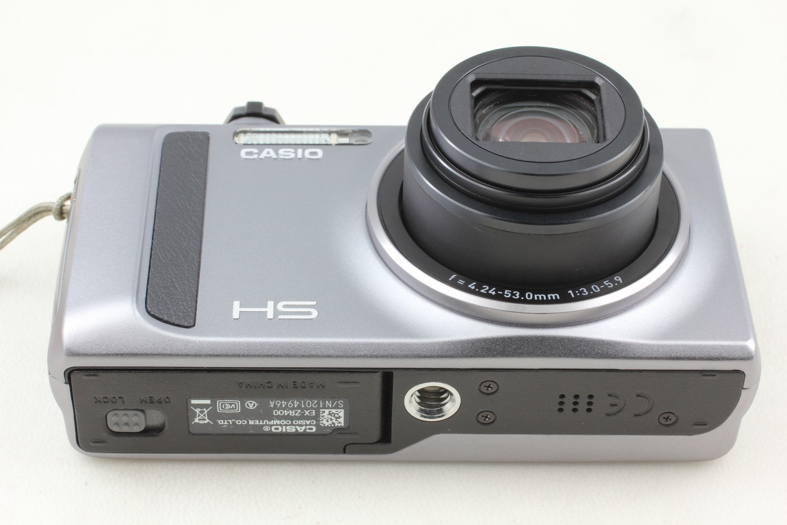 [ Top MINT !] Casio HIGH SPEED EXILIM EX-ZR400 ZR400 SR camera 16.1MP From JAPAN