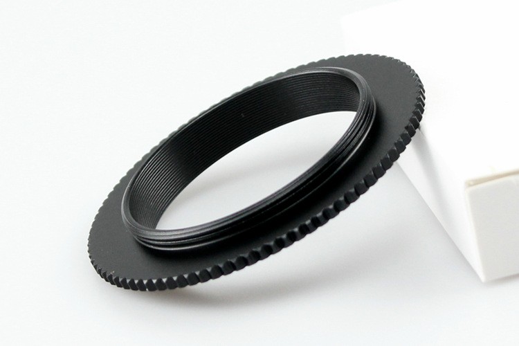 T2 M42×0.75mm Dual Male Thread Adapter Ring 2mm Flange Distance 38mm Telescope