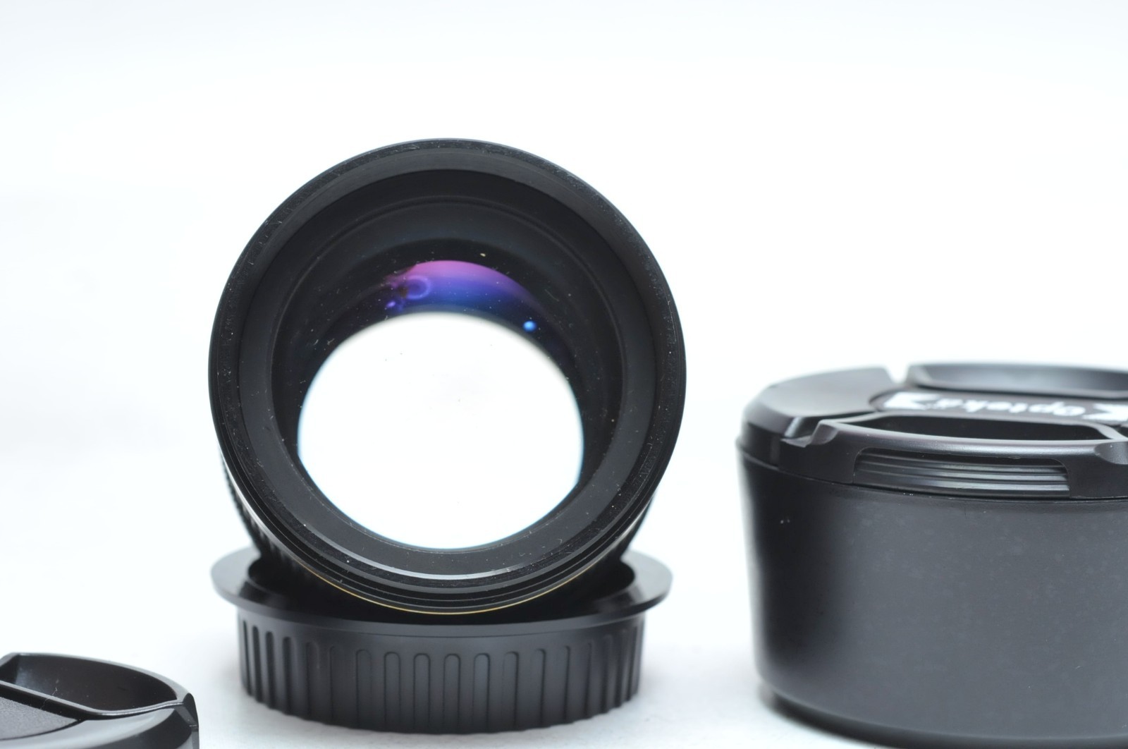 OPTEKA 85mm f/1.8 MF Lens for Canon EF