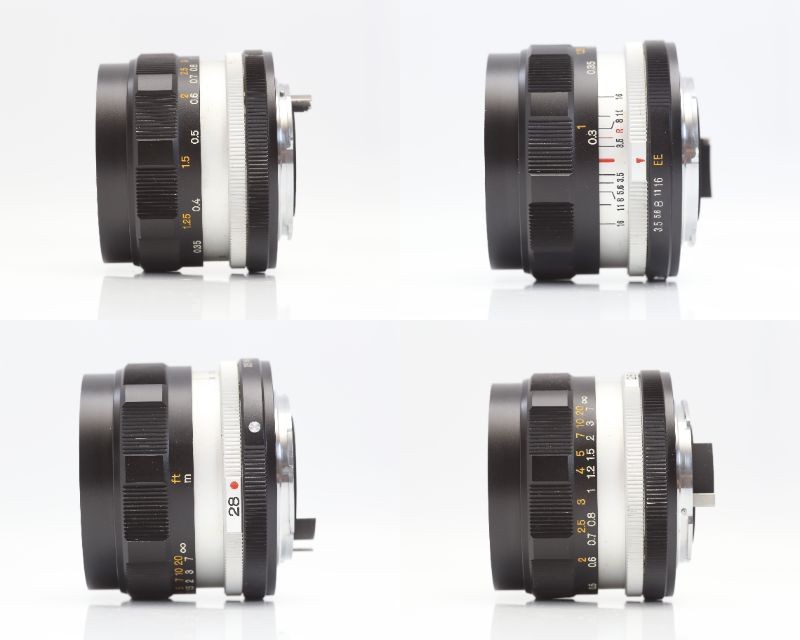 [N MINT] Konica Autorex Black 57mm f1.4 28/3.5 Lens 35mm Full & Half Film Camera