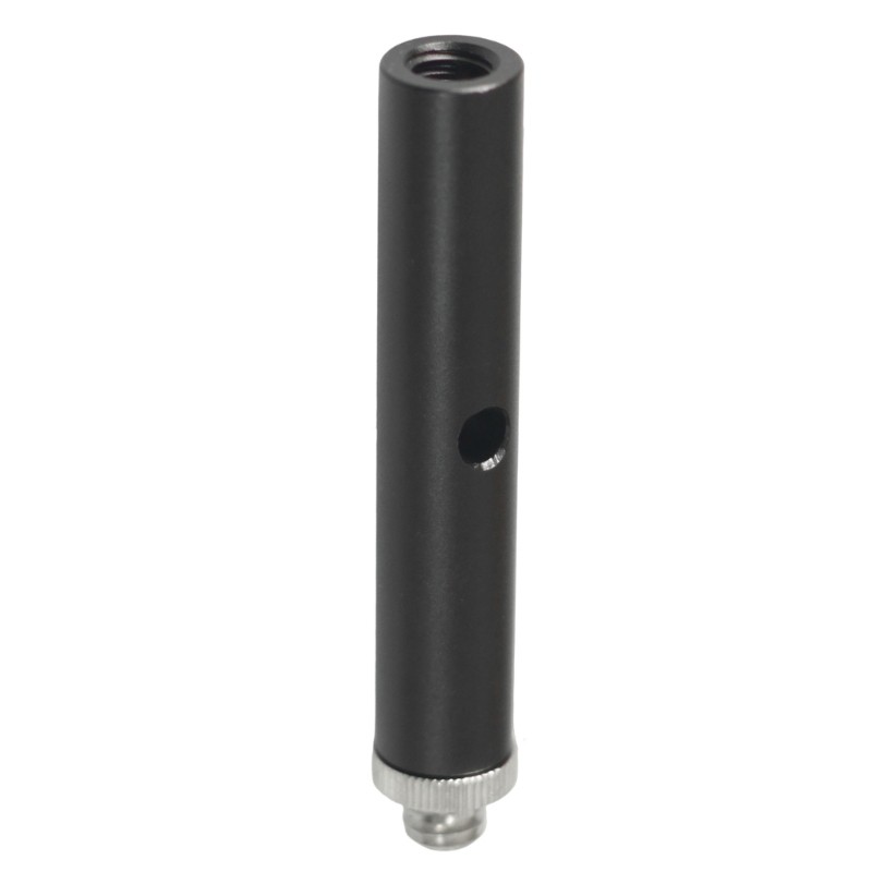 15mm Diameter 3/8 Female to Male Tripod Adapter Rod Feature Central Fixing Hole