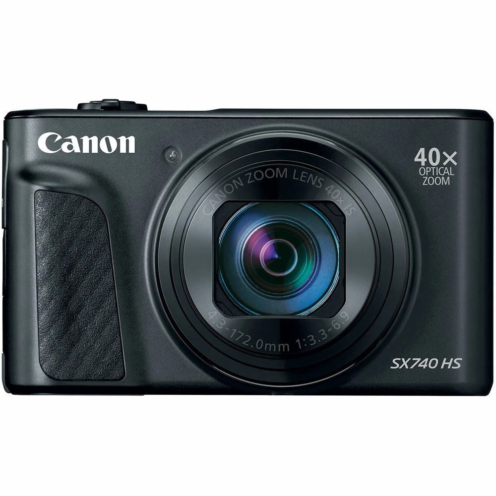 Canon PowerShot SX740 HS Digital Camera 20.3MP 40x Optical Zoom Black