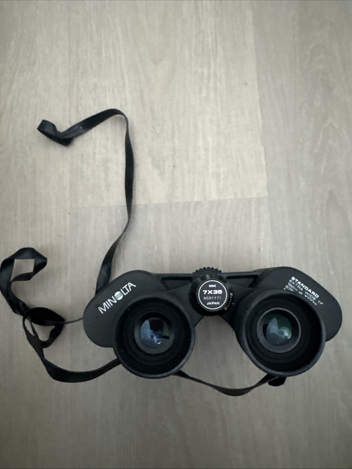 Minolta MK 7×35 Binoculars Extra Wide 11° made in Japan Multi-Coated w/ Case