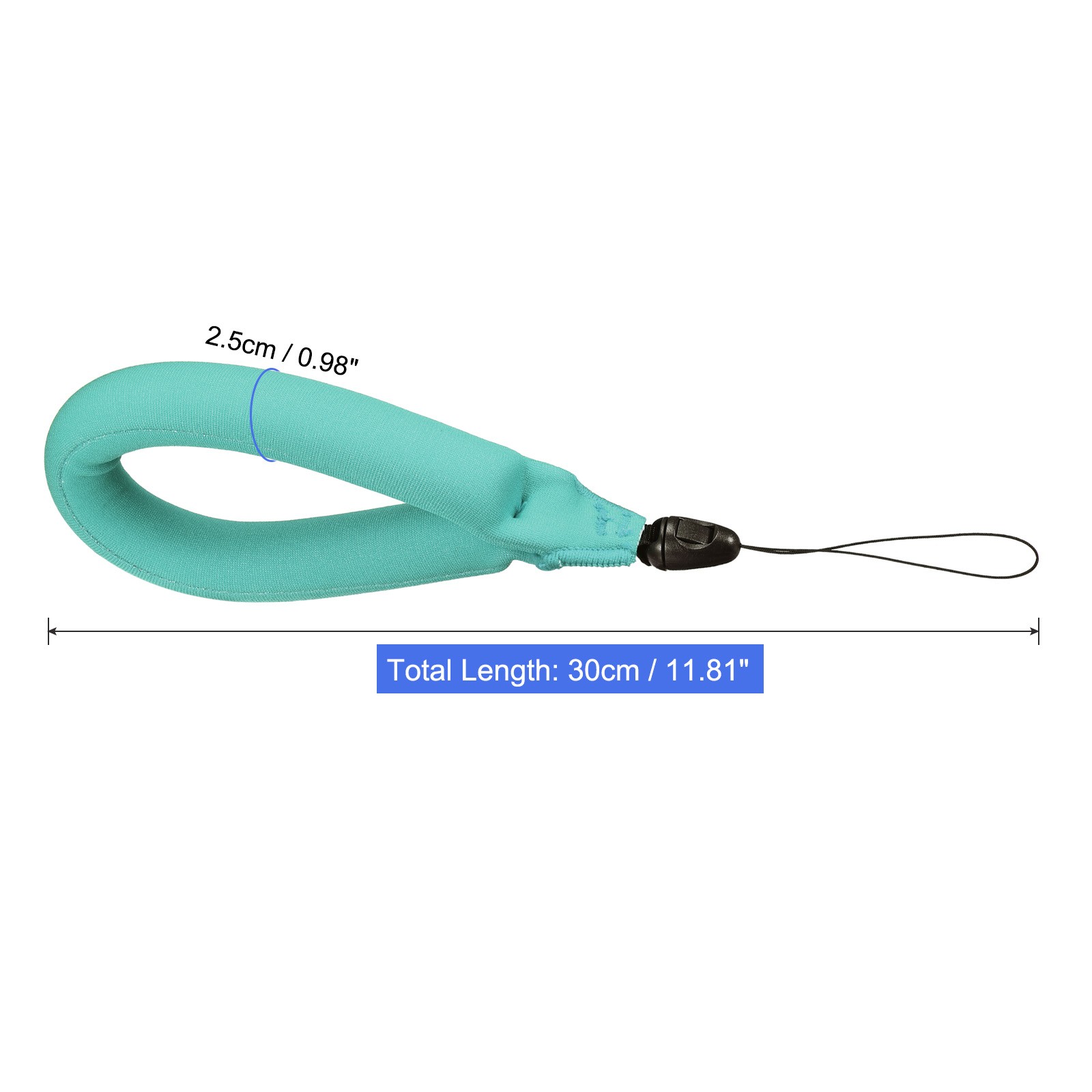 Floating Wrist Straps, Waterproof 250g Buoyancy Wristband Strap, Sky Blue