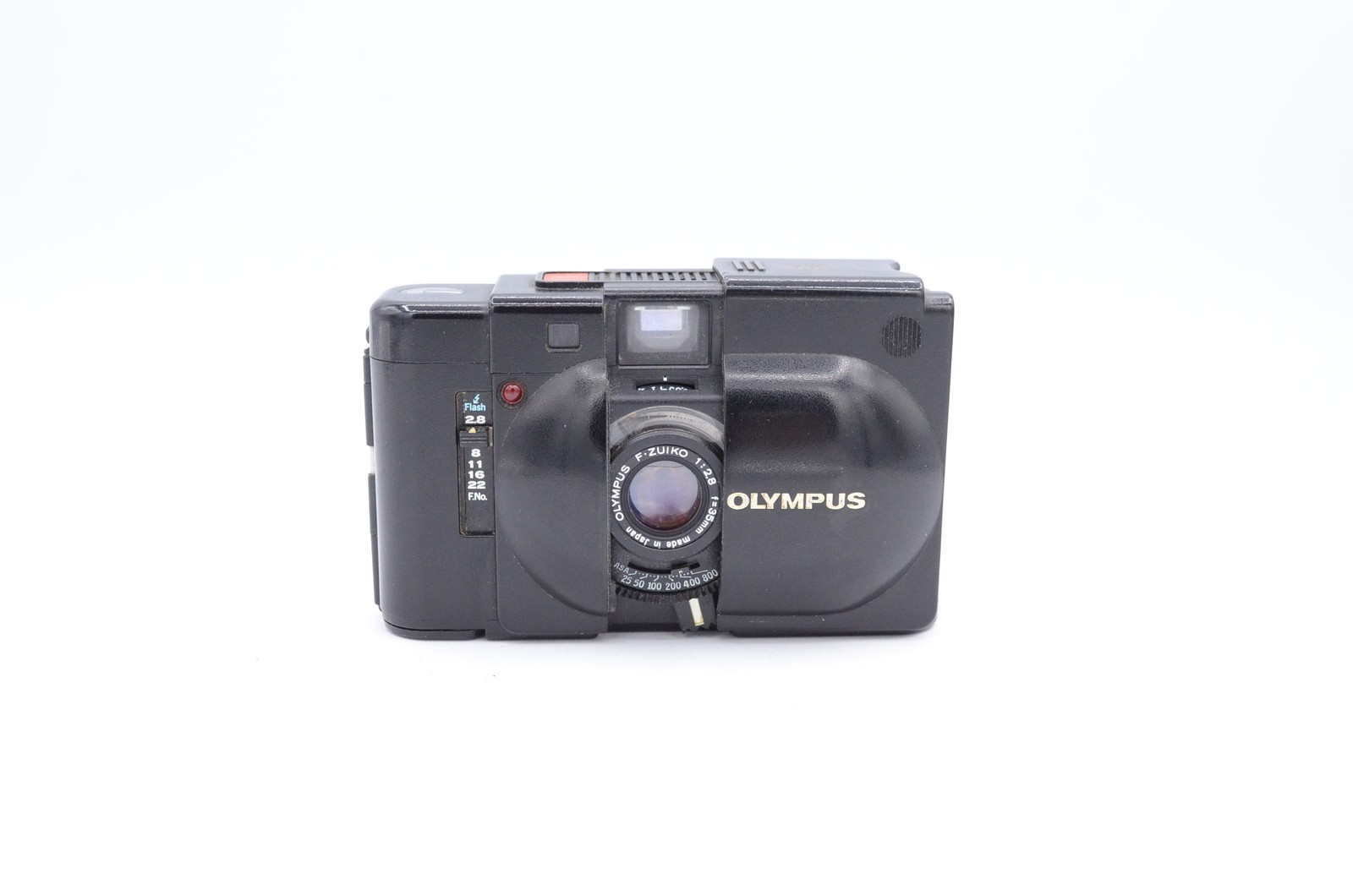 Olympus XA 35mm Film Point & Shoot Camera, Black with 35mm f/2.8 Lens