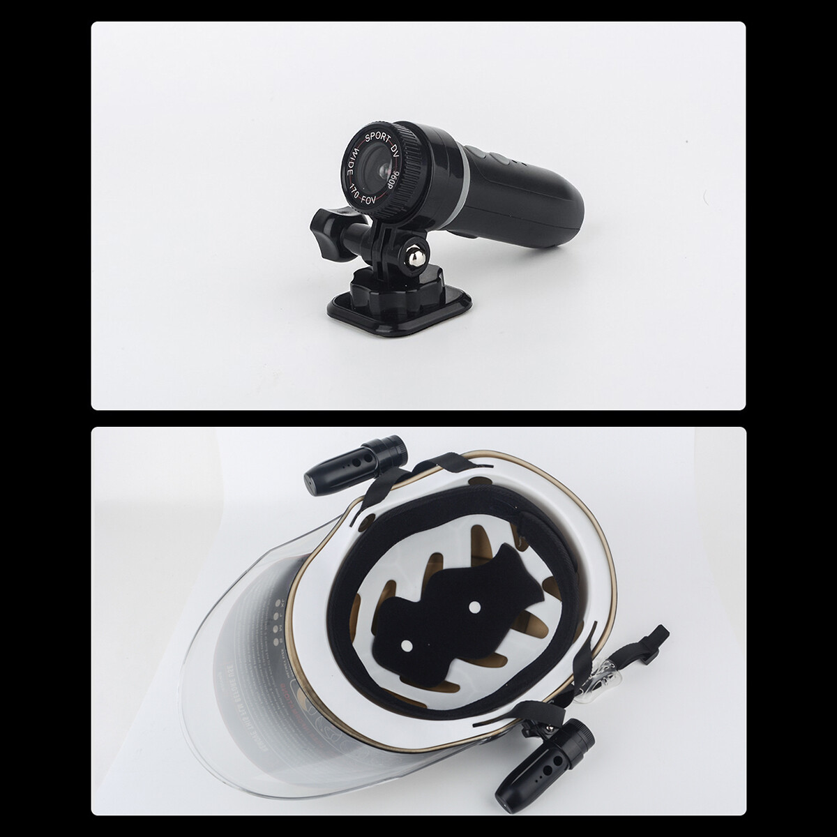 HD 1080P Motor Bike Motor Cycle Action Helmet WiFi Sport Camera Cam Full DVR US