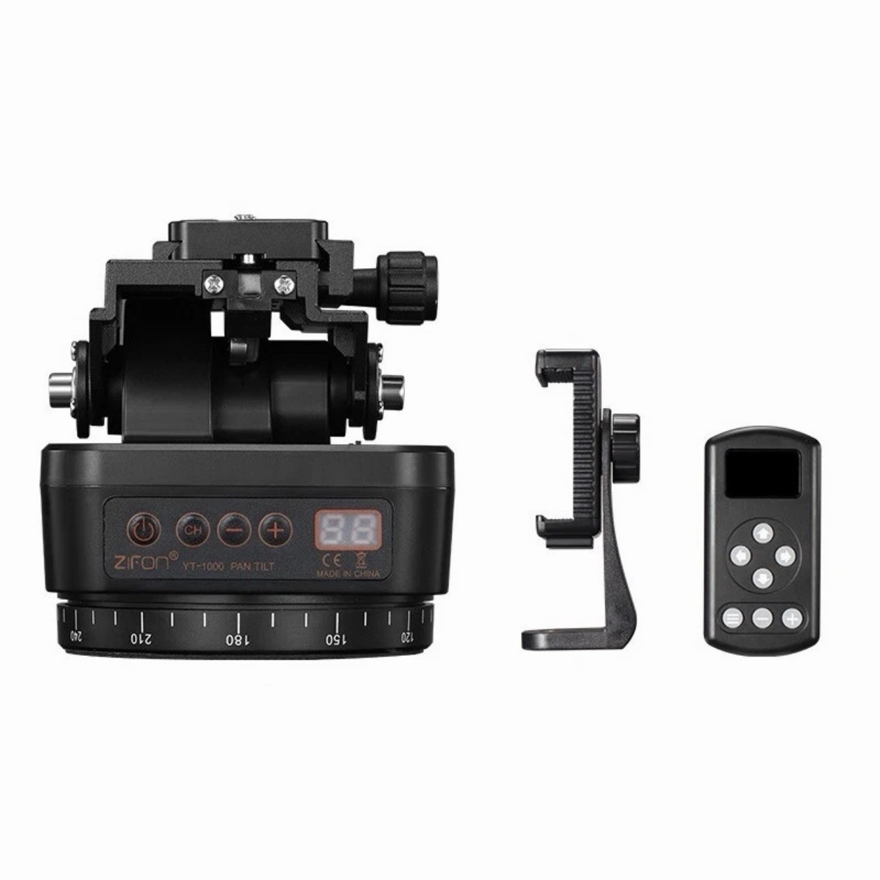 ZIFON YT-1000 2.4G Pan Tilt Motorized Auto Panoramic Head fr DSLR Remote Control