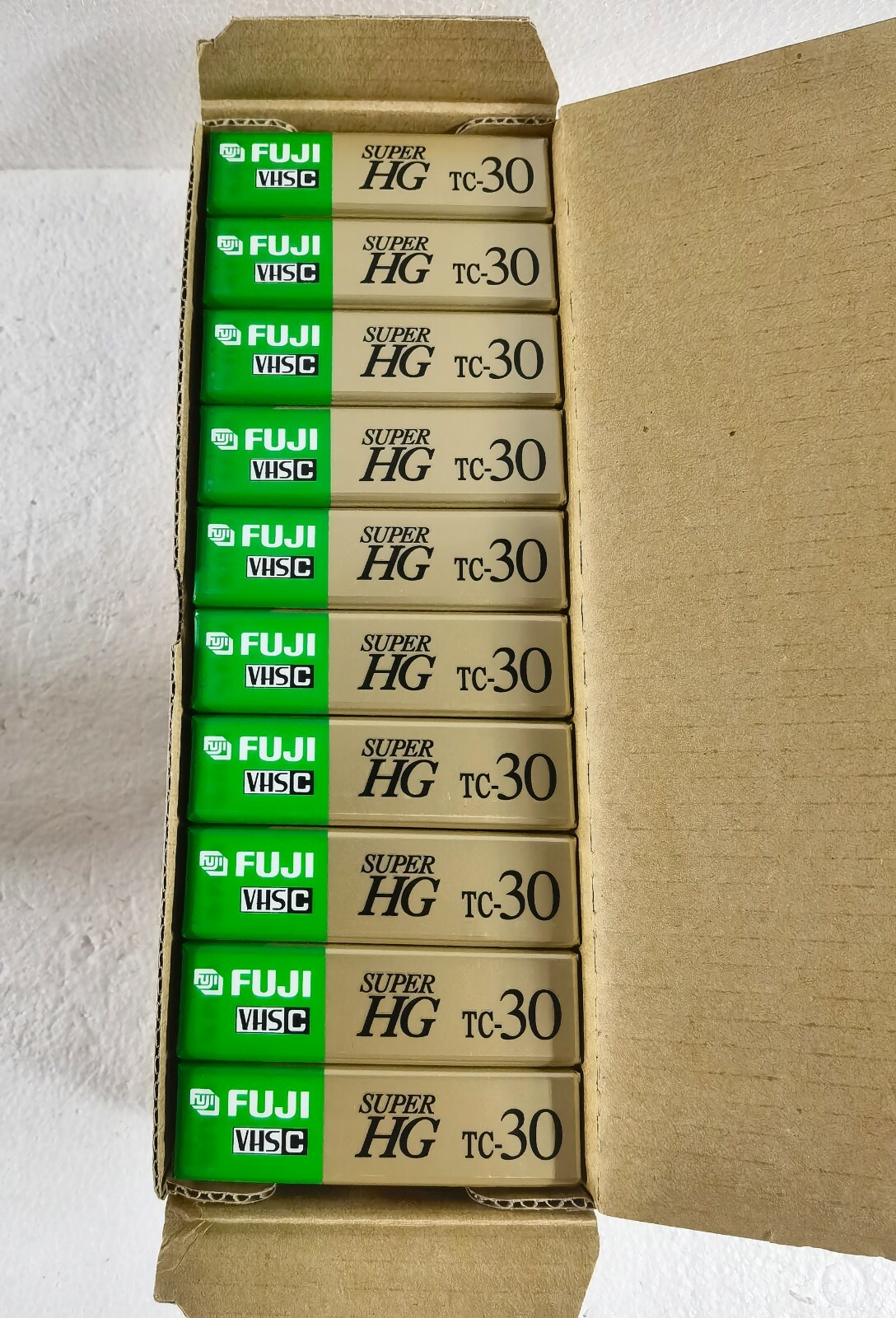 10 Fuji VHS-C Pro Premium High Grade Camcorder 30 min Video Cassettes – JAPAN