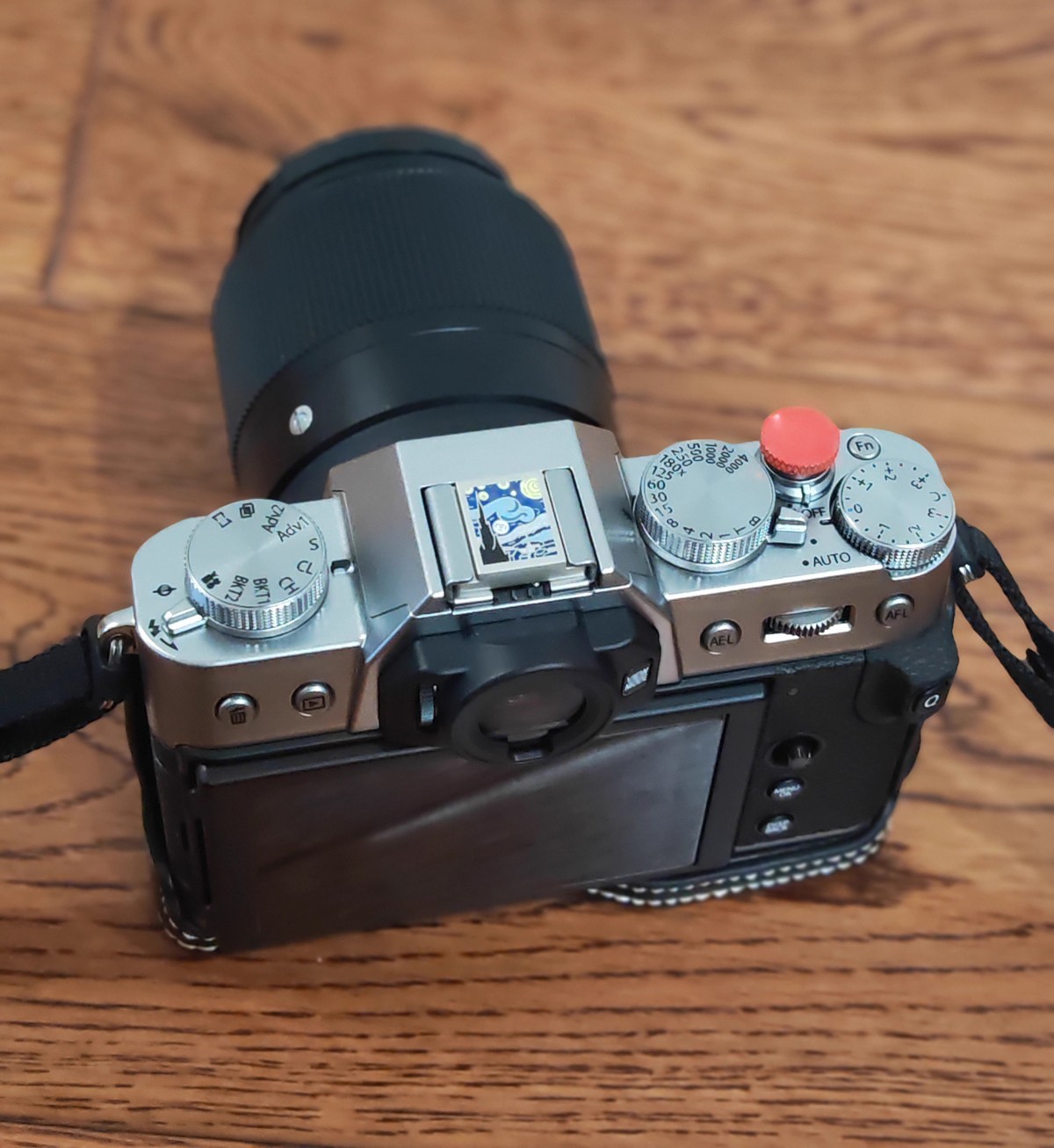 Camera Hot Cold Shoe Cover Cap Shutter Button For Fuji Canon Sony Leica Nikon