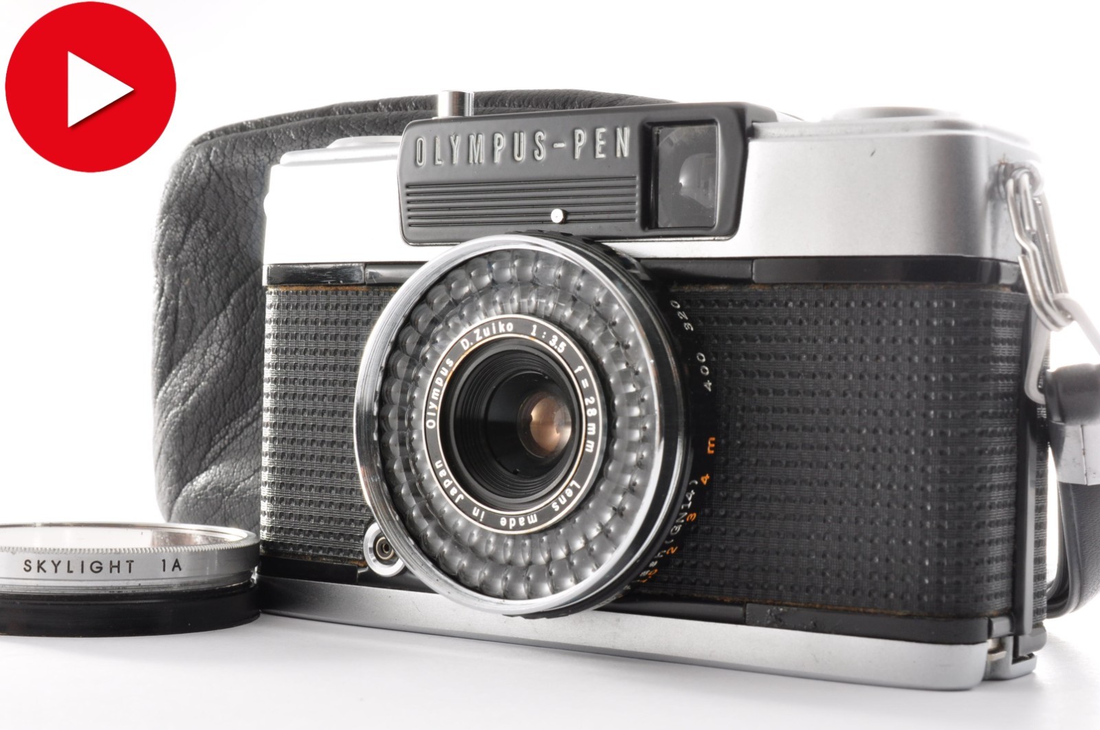 [US Duty Paid] Olympus PEN EE-3 35mm Half Frame 28mm f3.5 Film Camera JAPAN #152