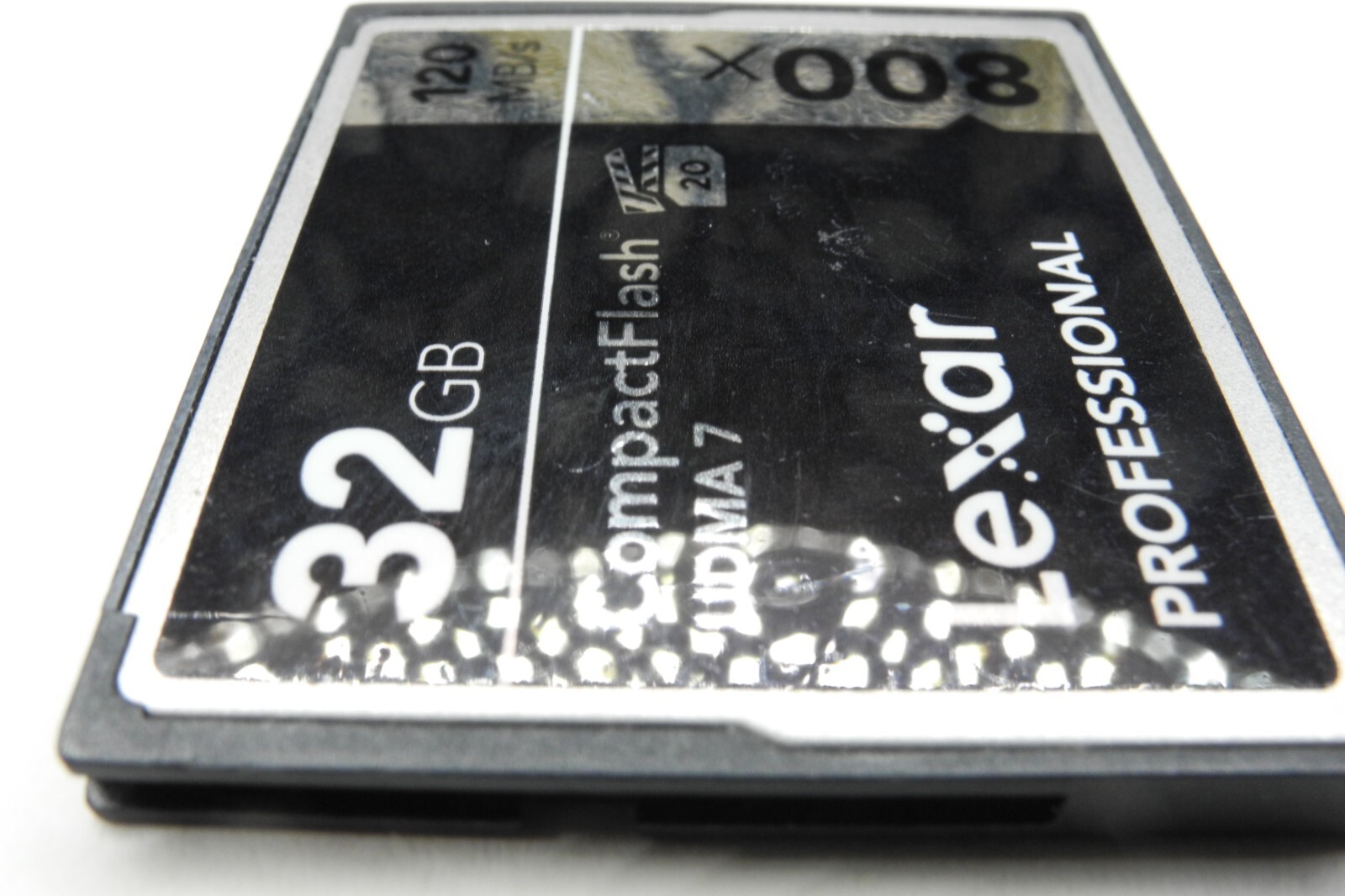 (DENTED) Lexar 32GB 800x 120MB/s UDMA 7 CF Compact Flash Memory Card