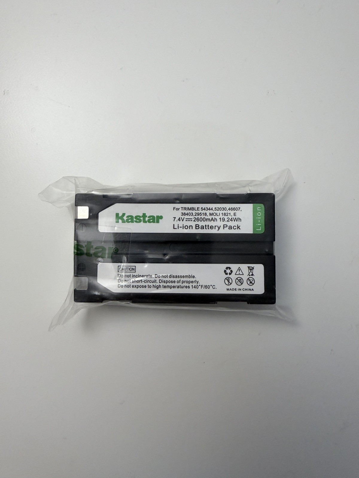 Kastar 1-Pack Ei-D-Li1 Battery and LTD2 USB Charger Replacement for Trimble