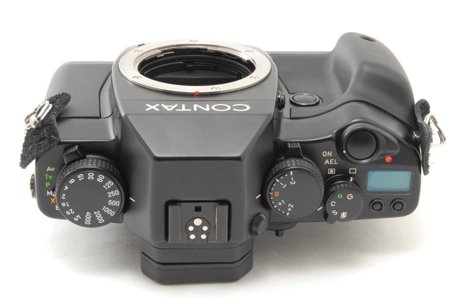 [Top MINT] CONTAX RX Black 35mm SLR Film Camera C/Yashica Mount From JAPAN