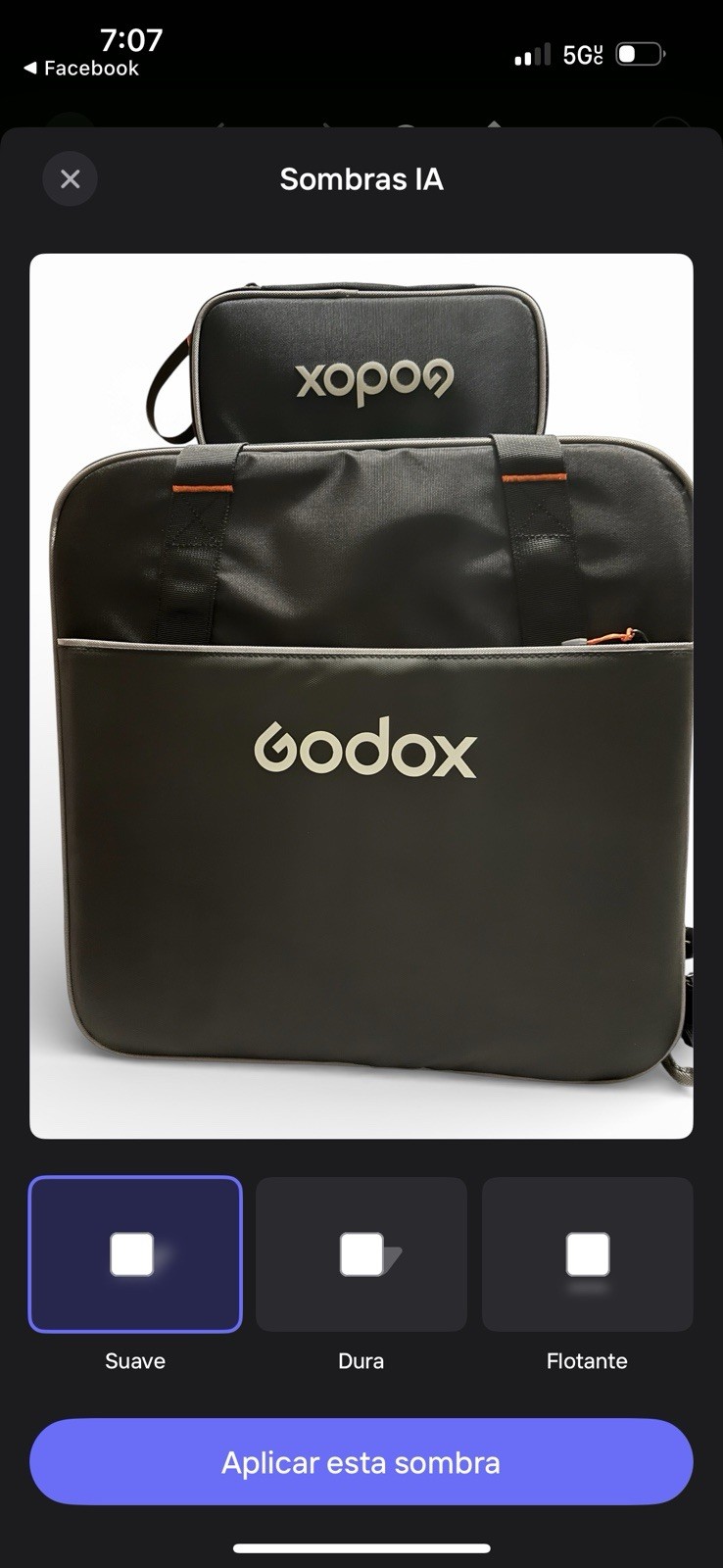 Godox Carry/Shoulder Bag With Strap Synthetic Black