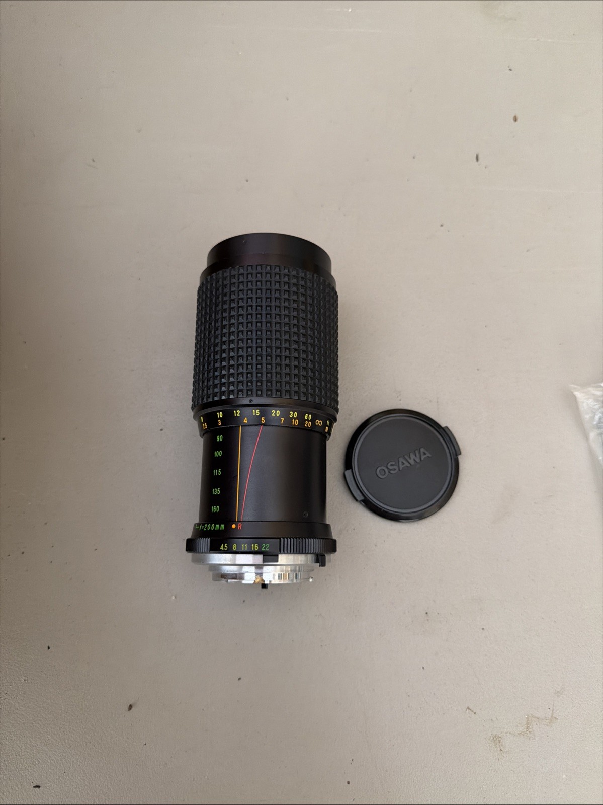 Osawa MC 1:4.5 80-200mm Lens Pentax K PK Mount Len – for SLR Cameras. Excellent.