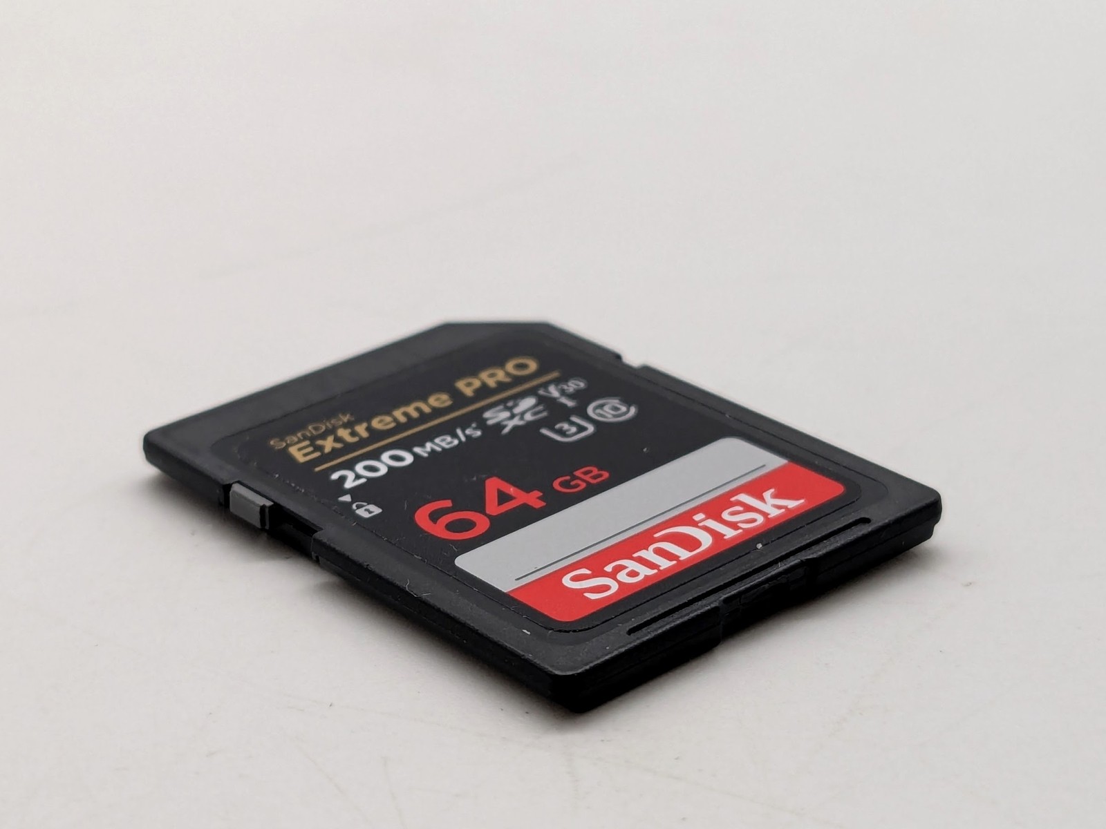 SanDisk Extreme Pro 64GB SD Card 200MB/s V30 U3