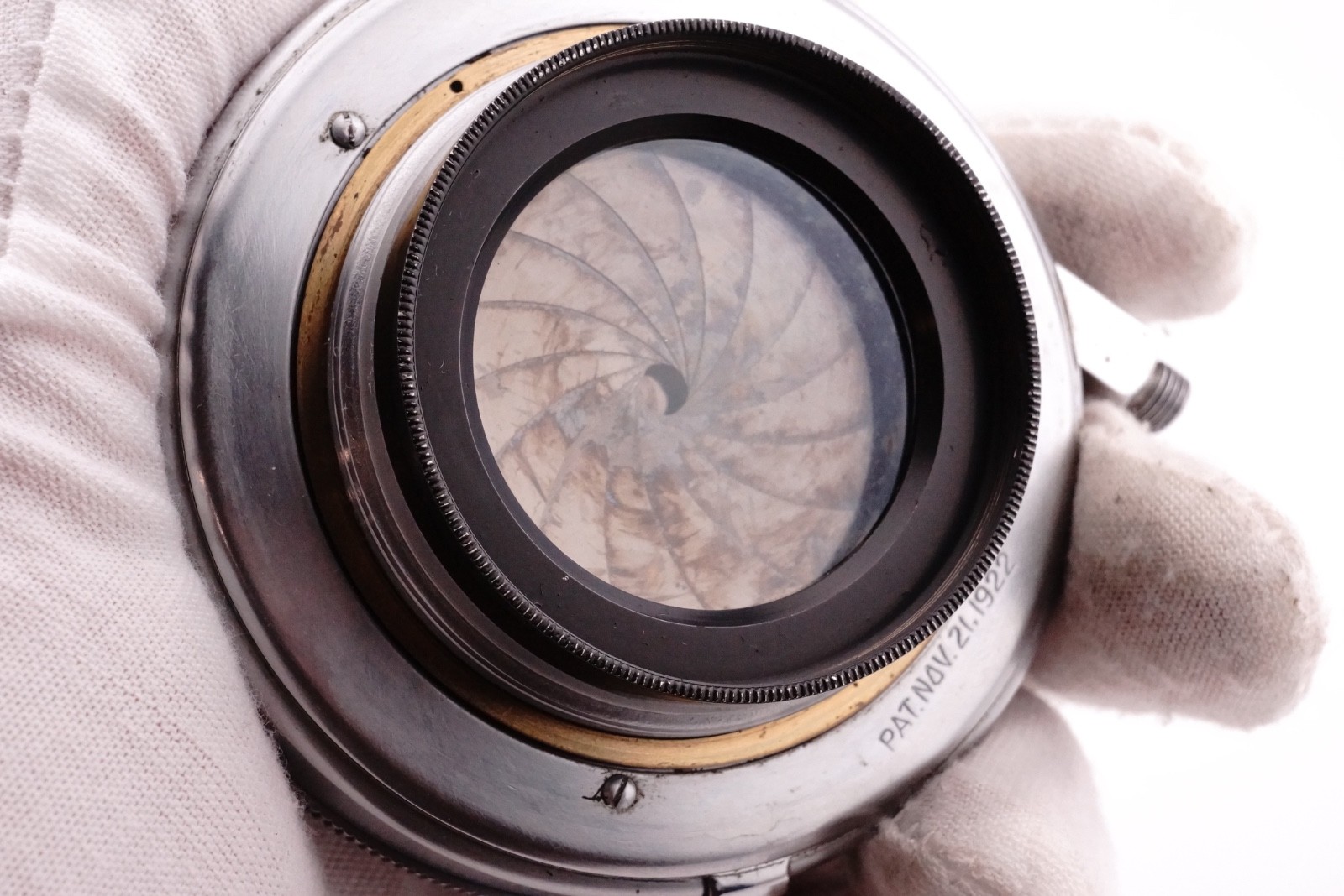 Wollensak Velostgmat 6 1/2” 165mm f4.5 Series II Lens In Shutter 4×5