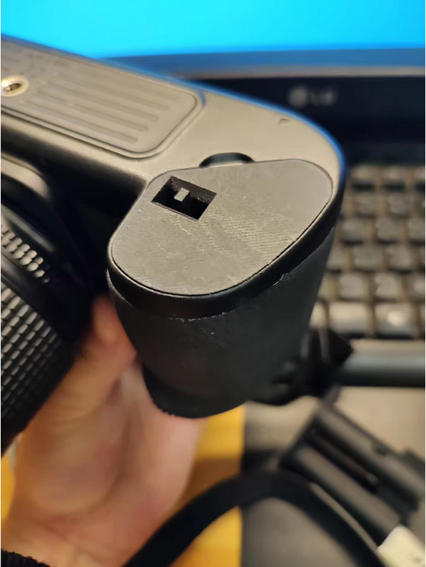 1x CR123 Battery Holder Grip Battery Clip Nylon 3D Print for Nikon F100