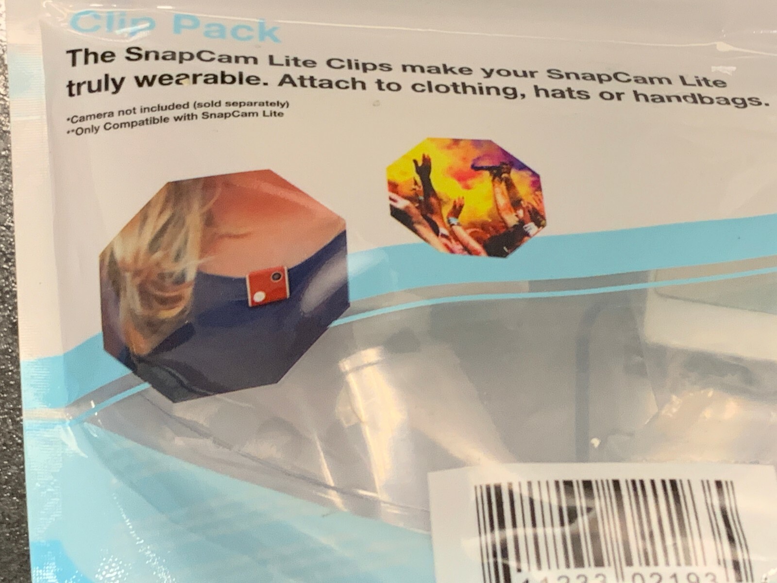 ion Snap Cam Lite tap n’ snap Clip Pack for SnapCam Lite, Clips Only no Camera