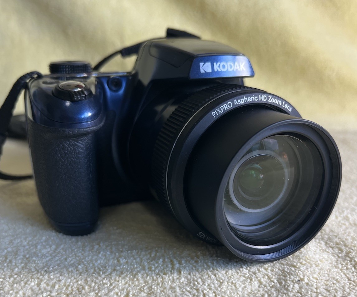 Kodak PIXPRO AZ528 16MP 52x Optical Zoom Digital Camera – Blue – Bundle- Wi-Fi