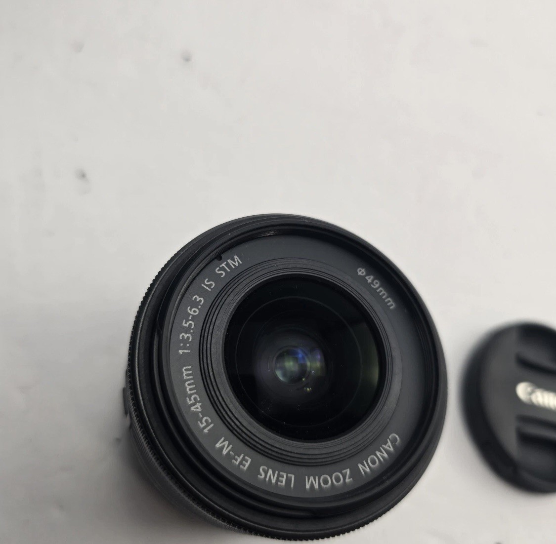 Canon EF-M 15-45mm F/3.5-6.3 IS STM Lens for EOS M M2 M3 — plus Caps