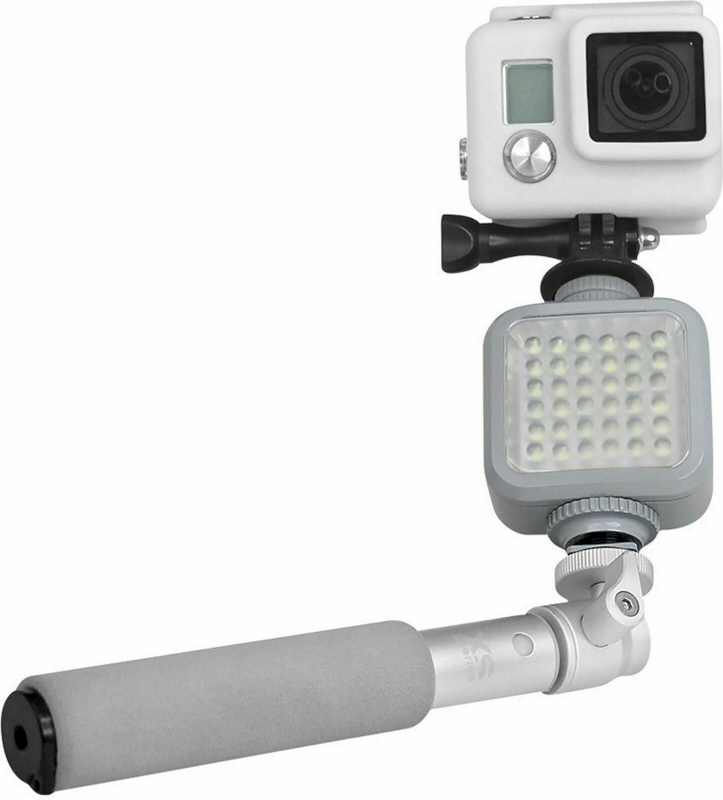NEW XSories XShine LED Spotlight Light with 1/4in Mounts & Rechargeable Battery