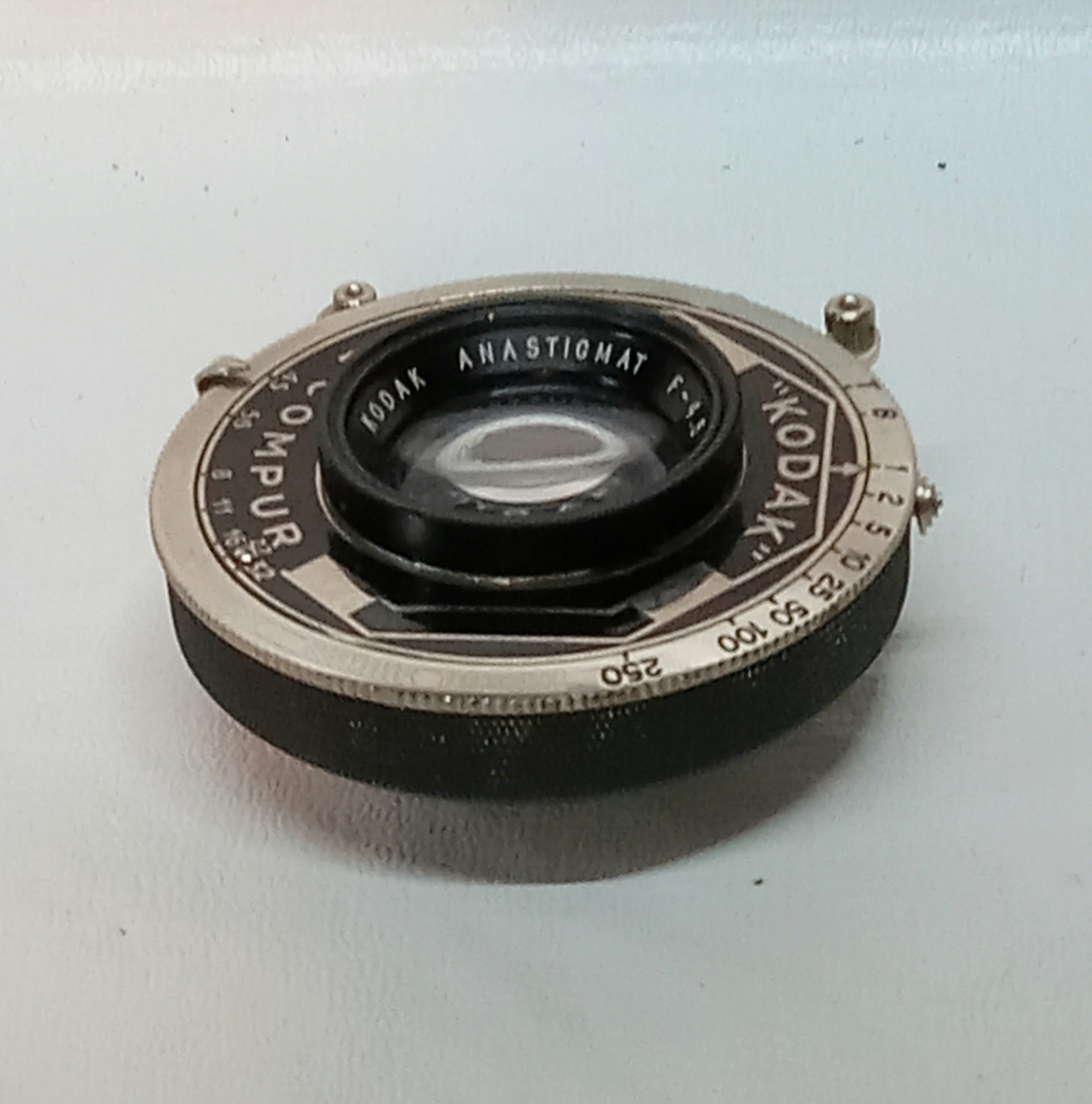 Kodak Anastigmat 105mm f/4.5 Lens with Kodak Compur Shutter