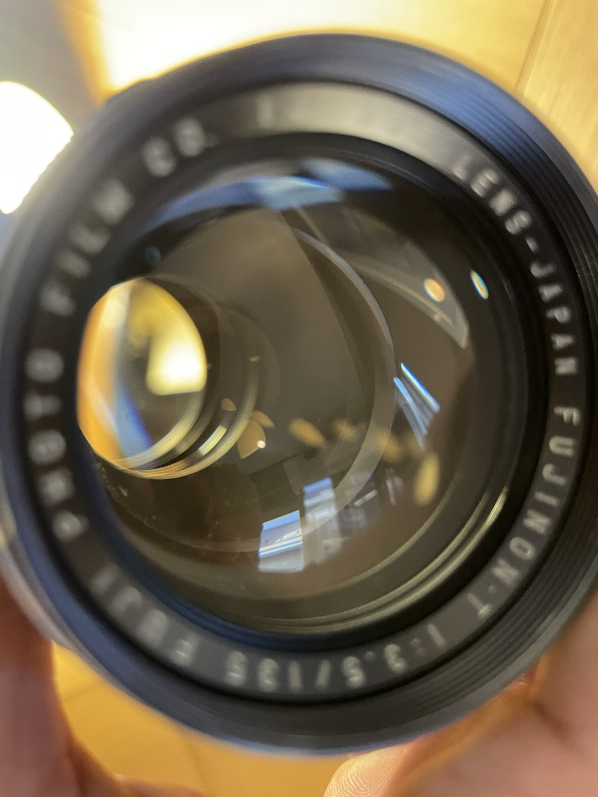 *Near Mint ++* Fuji Fujinon T 135mm F/3.5 Telephoto Early Model Lens M42 From JP