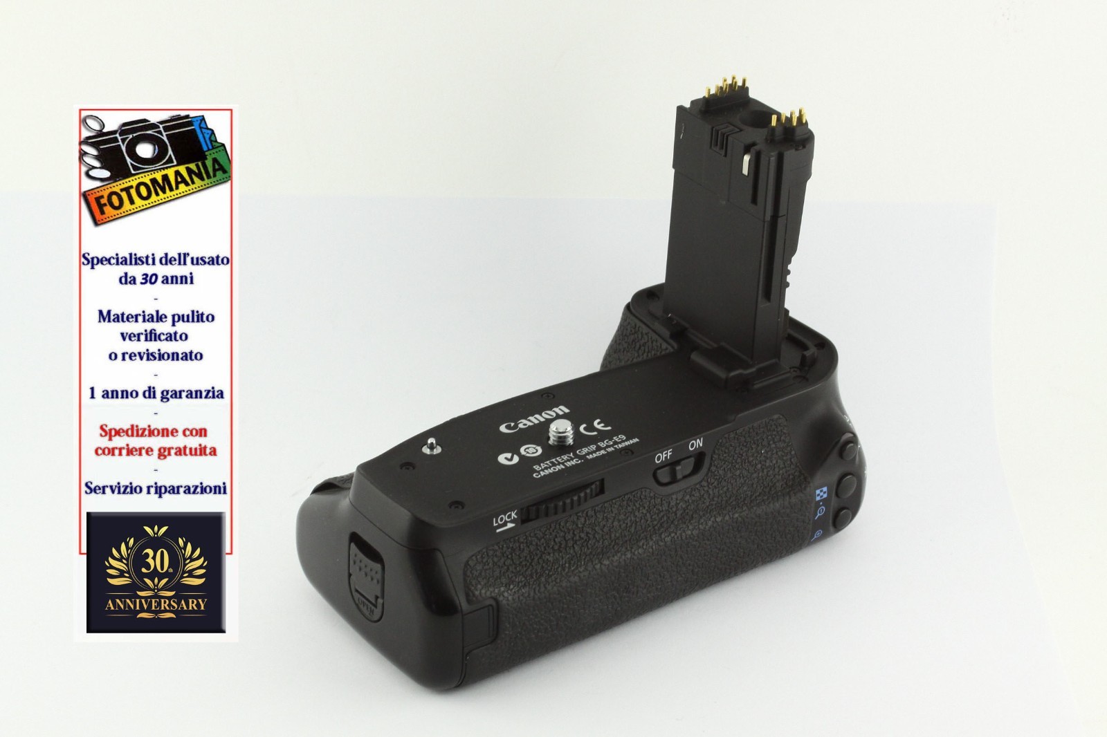 Canon Battery Grip BG-E9 For EOS 60D One Year Warranty