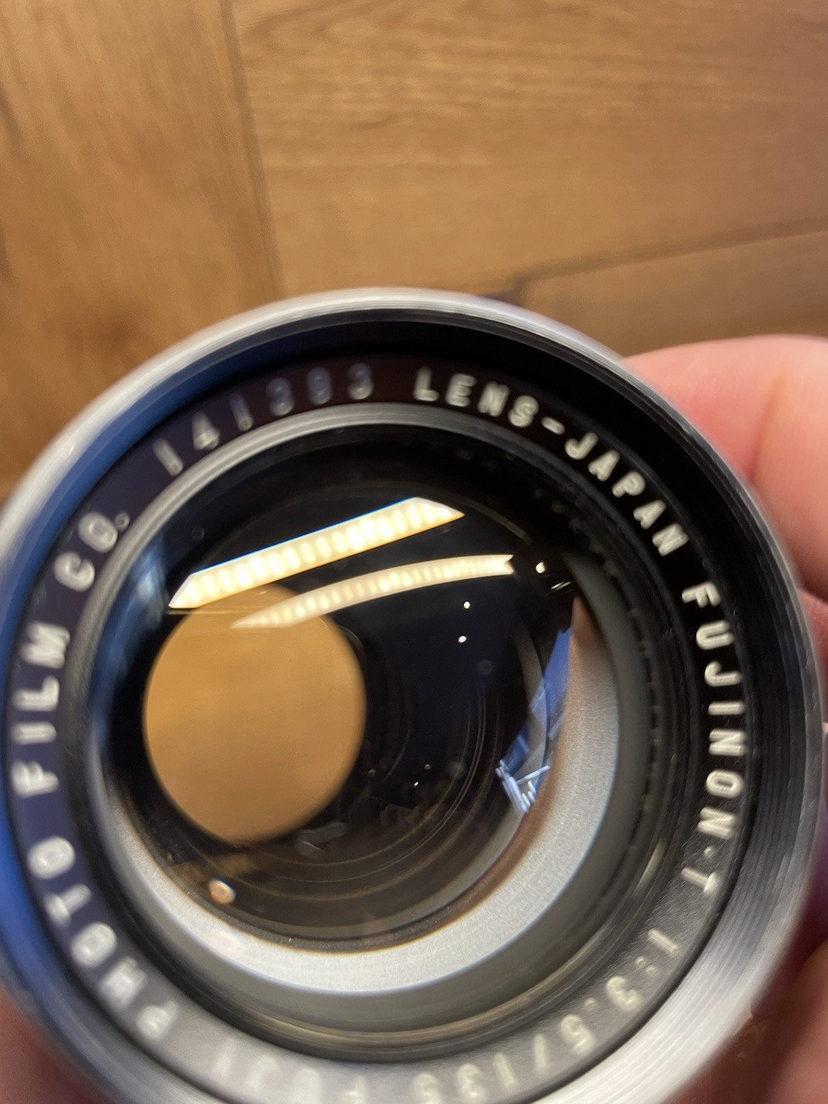 *Near Mint ++* Fuji Fujinon T 135mm F/3.5 Telephoto Early Model Lens M42 From JP