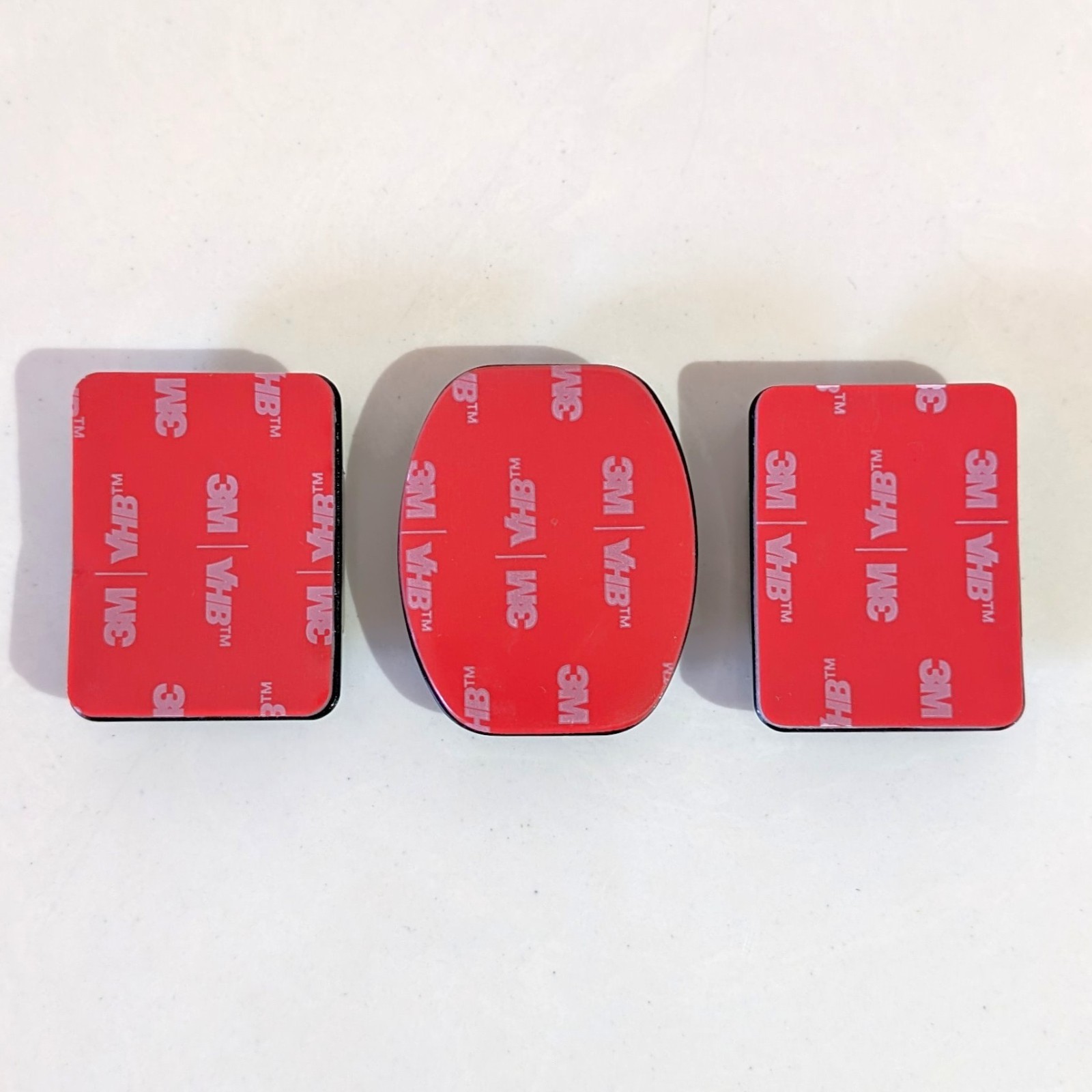 3x Official GoPro Curved And Flat Adhesive Mounts Fits All Go Pro Cameras