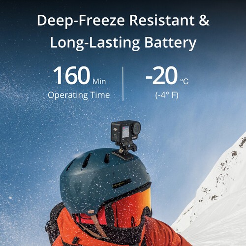 DJI Osmo Action 4 Camera Adventure Combo – WaterProof Action Camera With 50-In-1