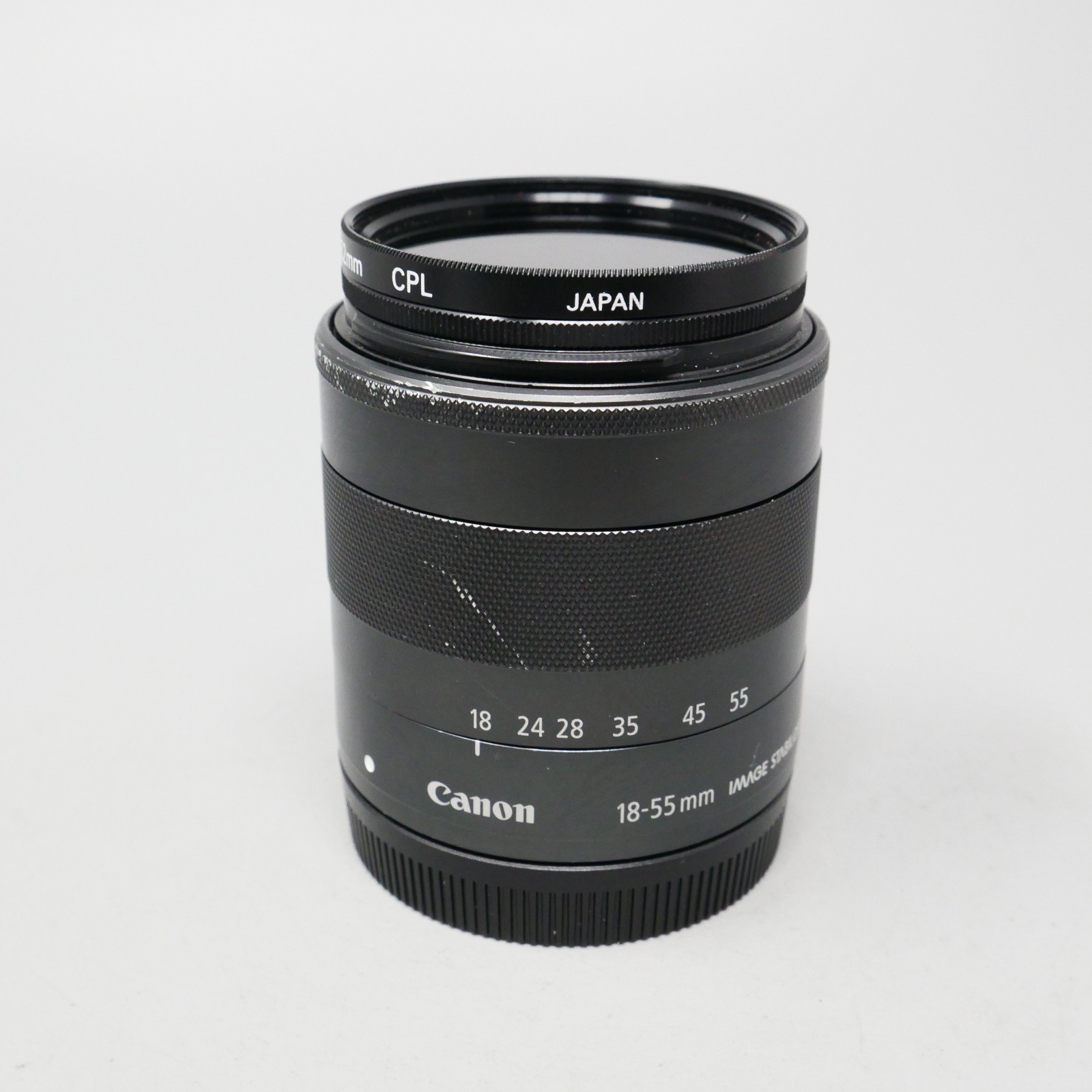 Canon EF-M 18-55mm f/3.5-5.6 IS STM Lens – plus Filter