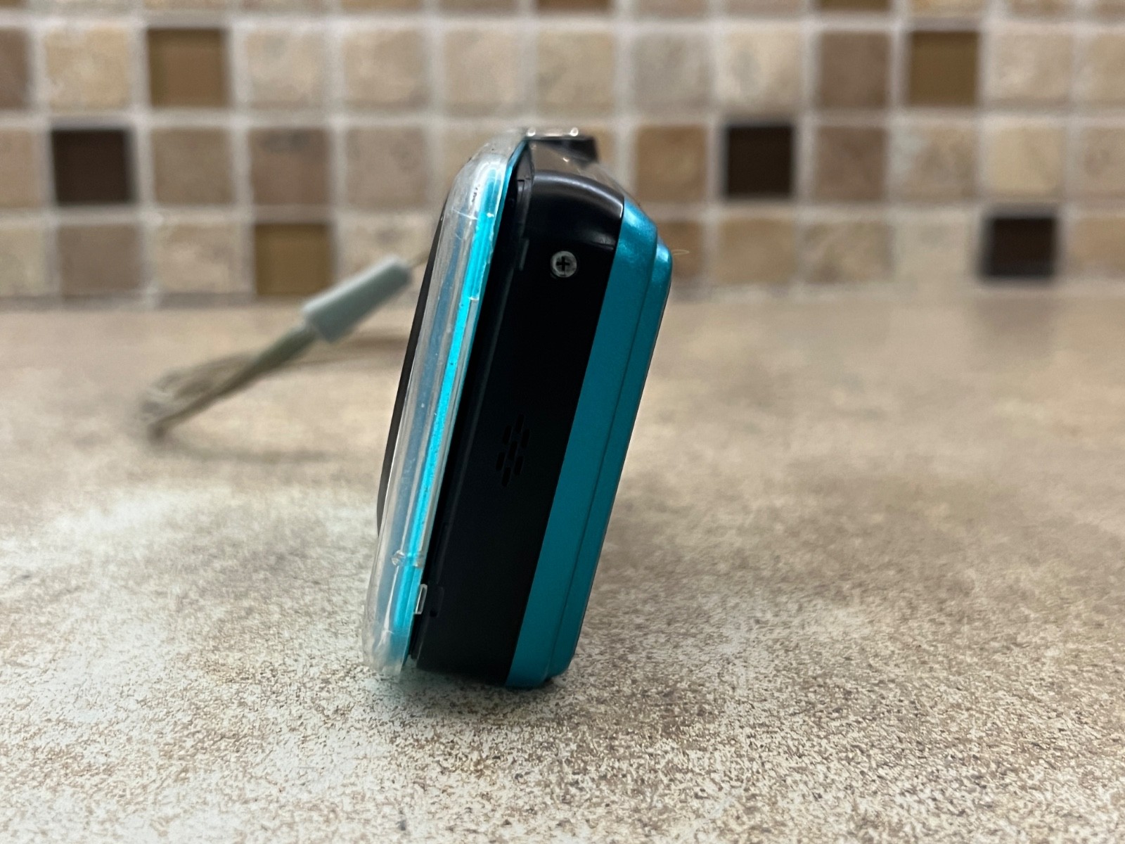 Samsung SL Series SL605 12.2MP Blue Digital Camera – Untested, W/ Battery