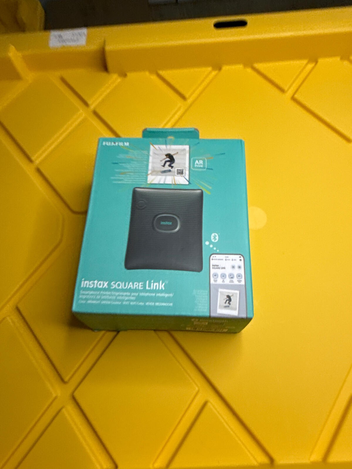 Fujifilm Instax Square Link Smartphone Printer, Midnight Green, MSRP $163