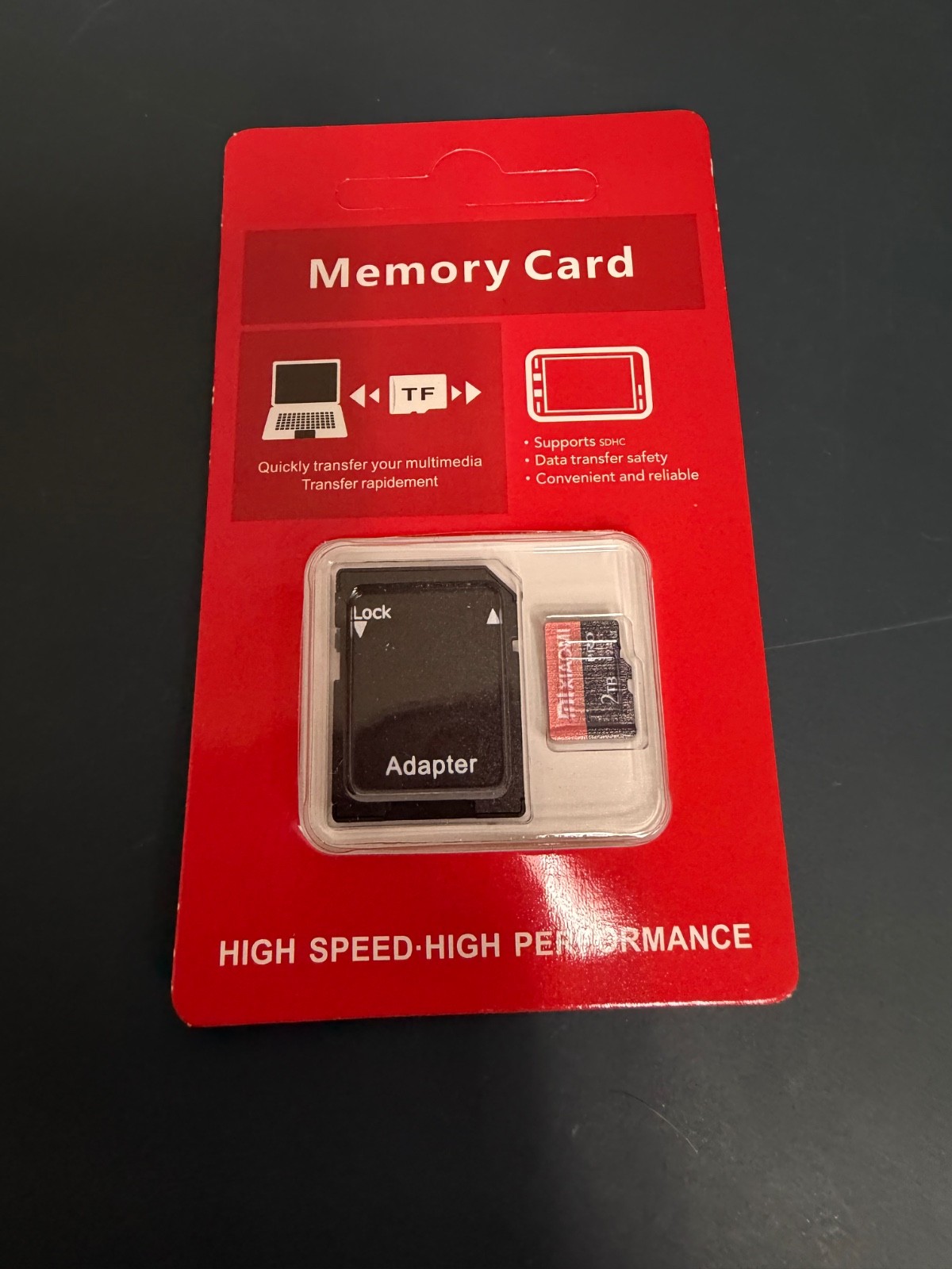 Lot of 2 Memory Cards Marked 2TB Generic Storage Card